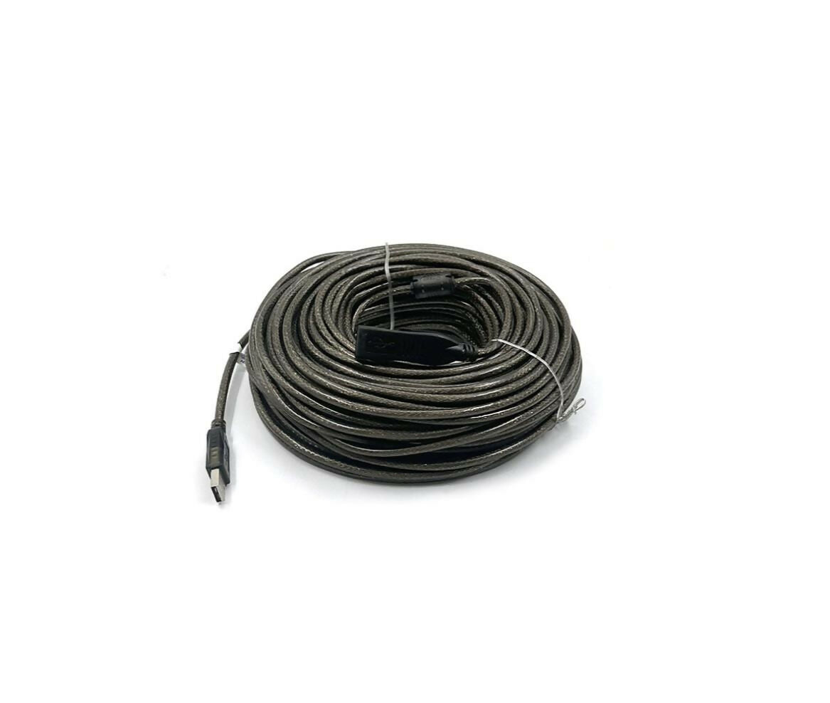 Data Cable | USB 2.0 | A Male - A Female | 30M | With Power