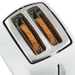 Russell Hobbs Honeycomb White 2 Slice Toaster
