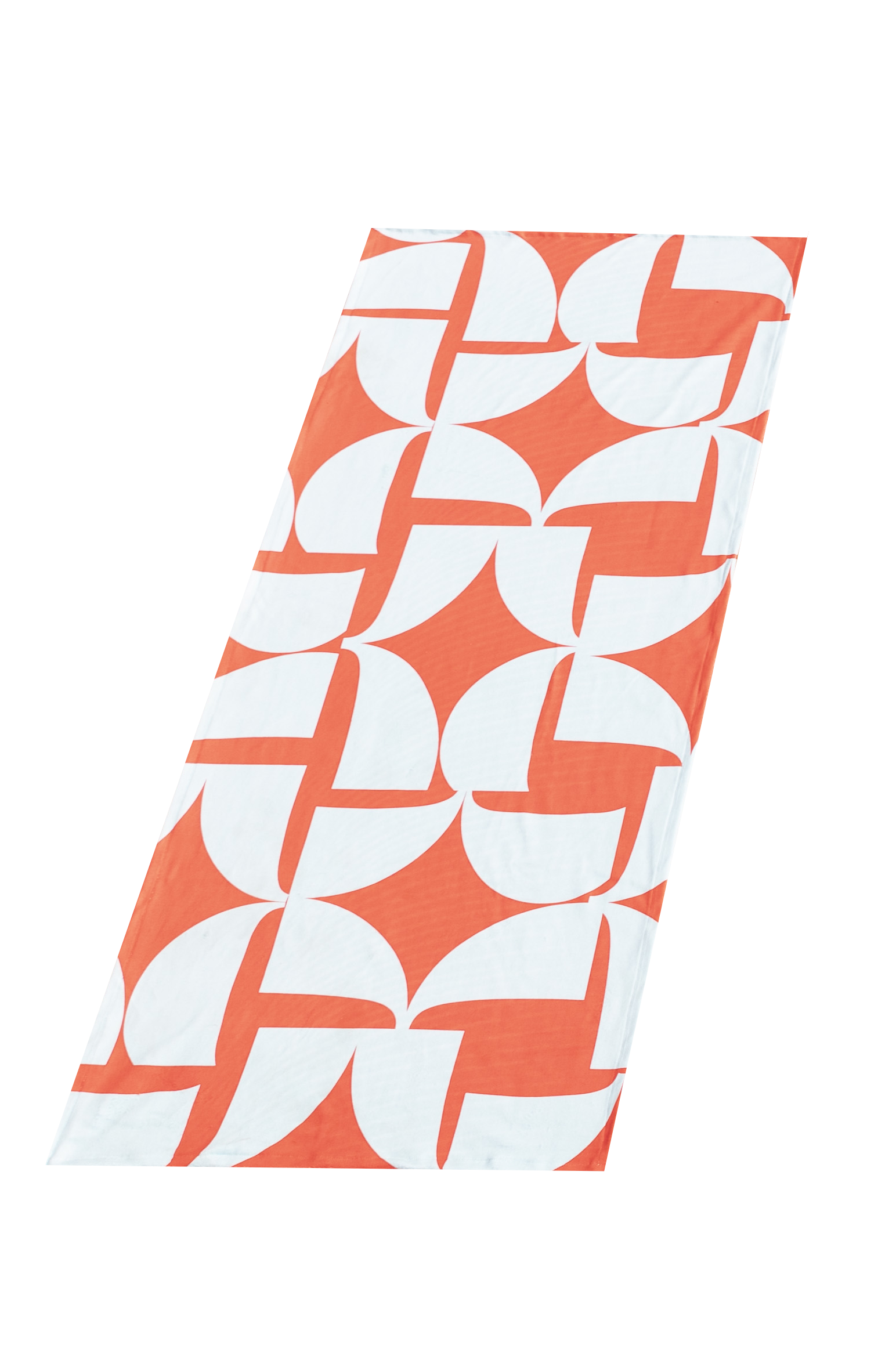 Beach Towel - Orange Pattern