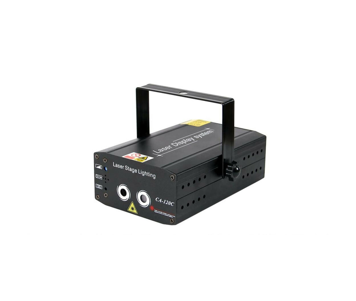 Laser Light Projector | Strobe | 2-Colors | 15W