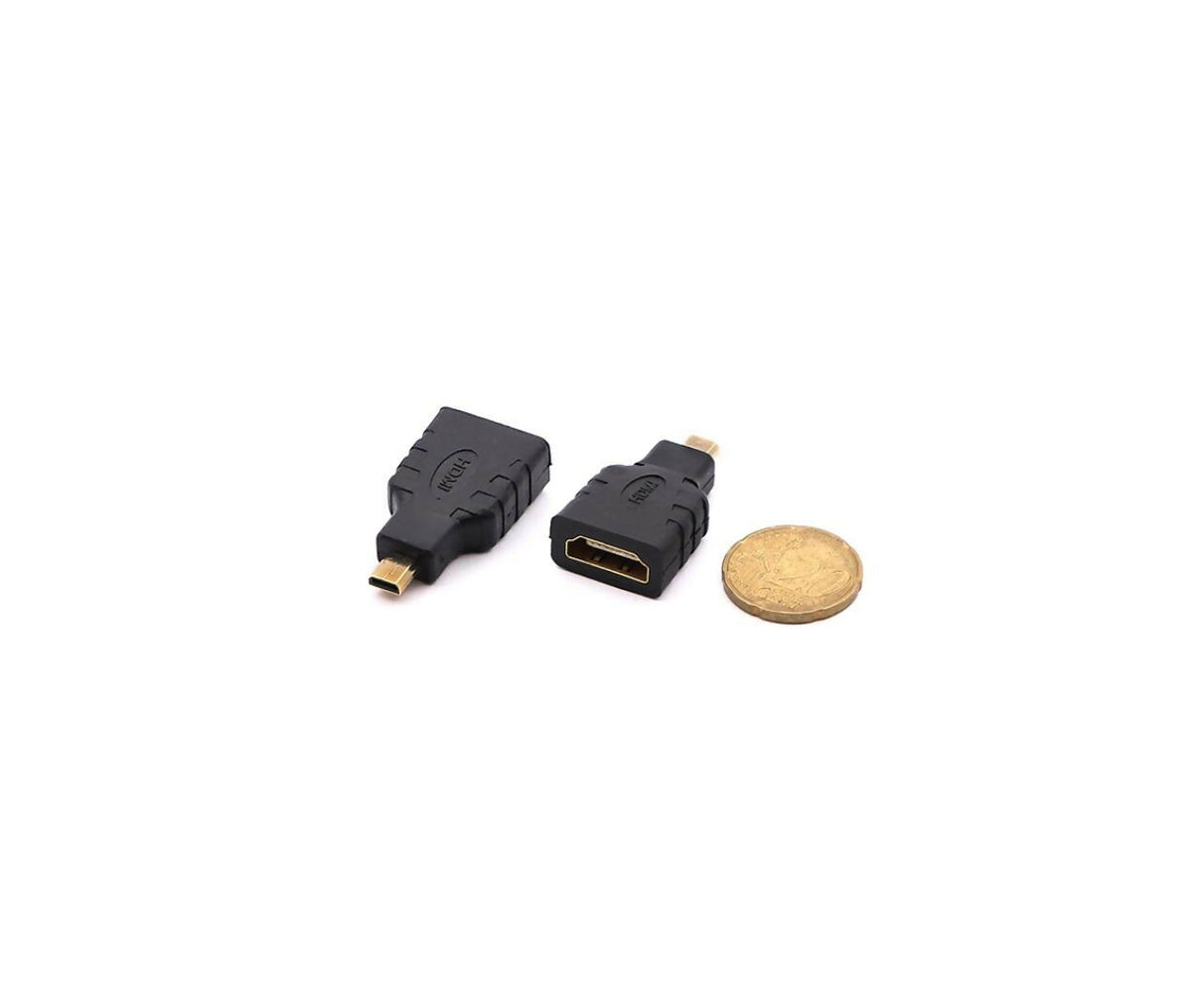 Computer Cable Adapter | Micro HDMI Male - HDMI Female | Plug