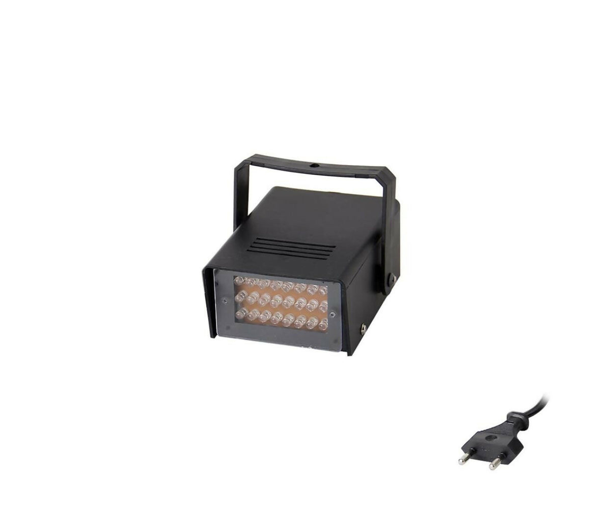Flasher | 220V AC 10W | 24x LED | Strobe | Red