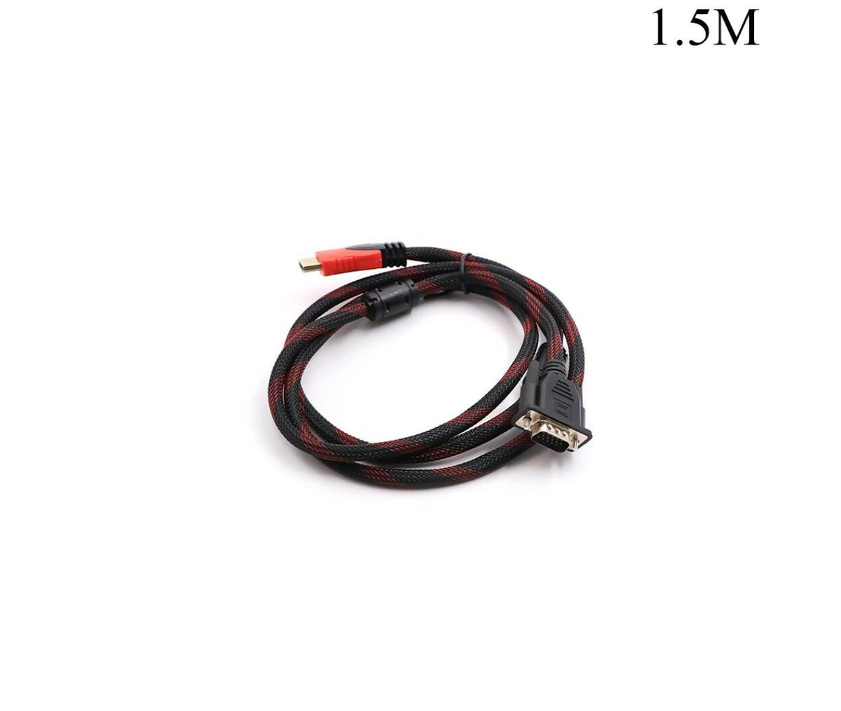 Video Cable | HDMI - VGA | Male | 1.5M