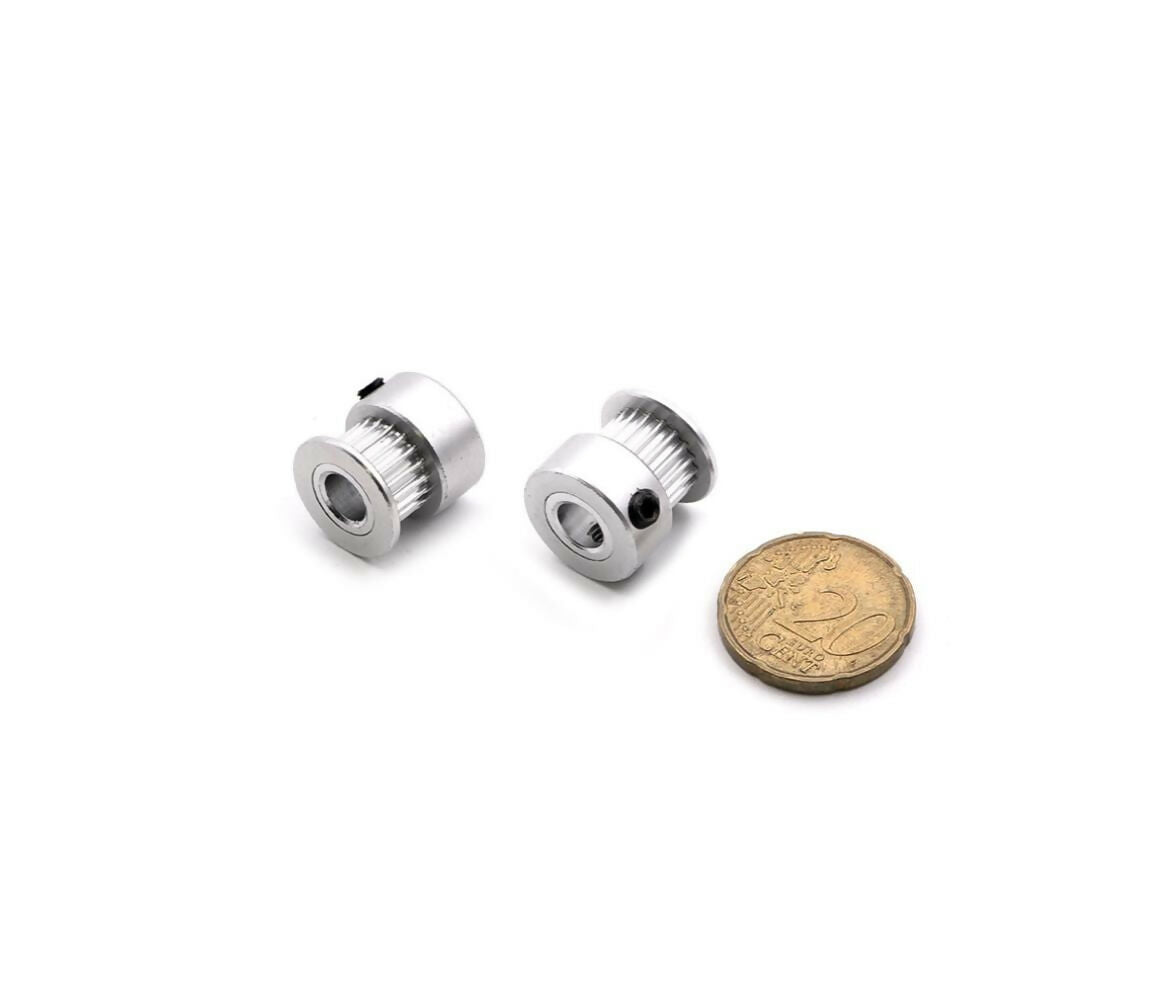 3D Printer Parts | GT2 Timing Belt Pulley | 6.35mm 20 Teeth