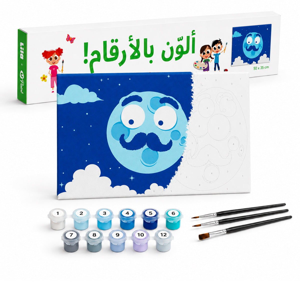 Lila TV Paint by Numbers Kit - Amar