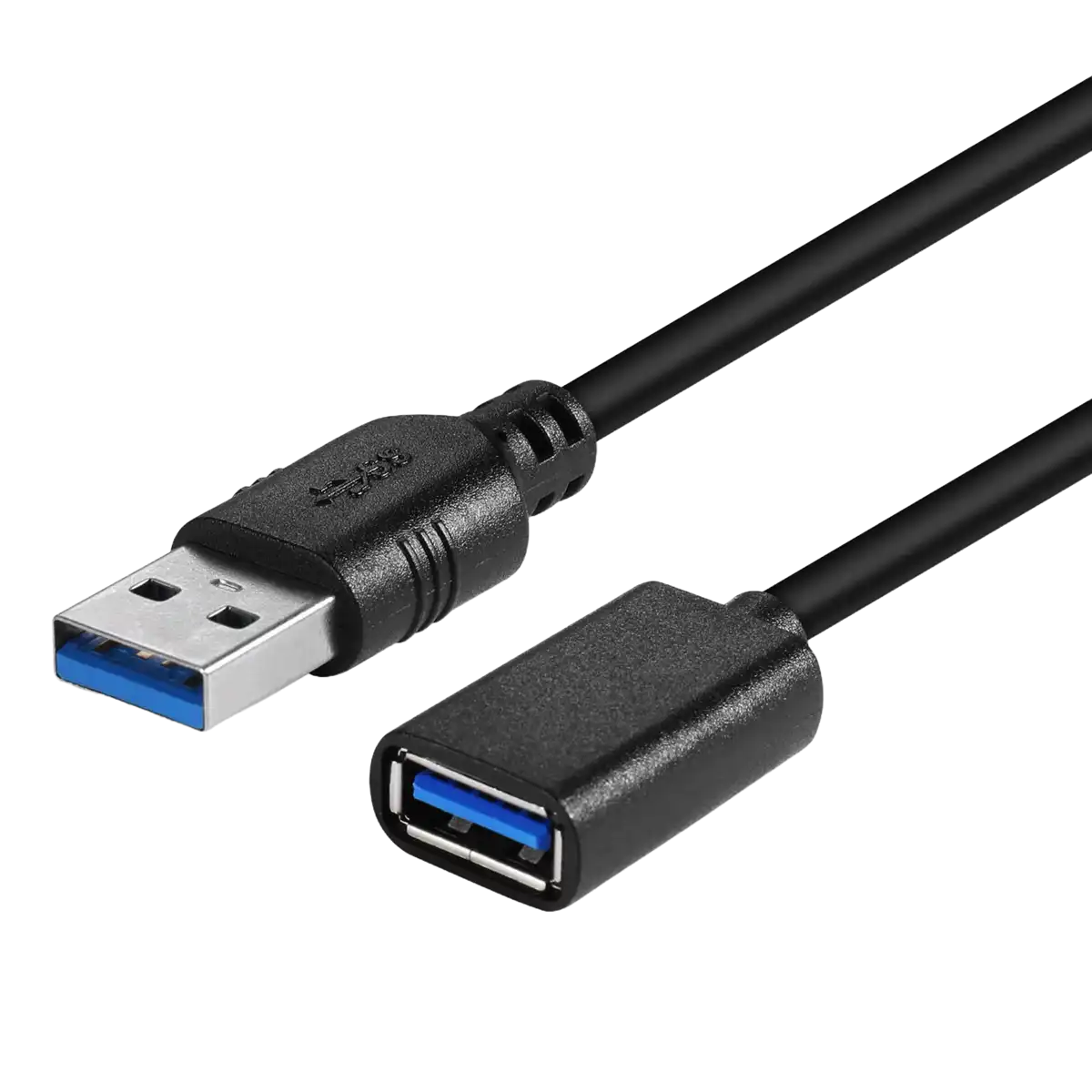NCTS USB2.0 to USB Extension Cable (M-F) - 3m - Black