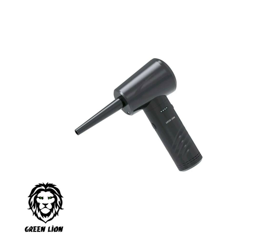 Green Lion Air Duster Cordless 53000 RPM - Black