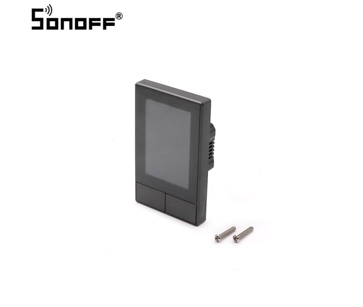 IoT Smart | WiFi Panel Wall Switch | US | Black | Sonoff
