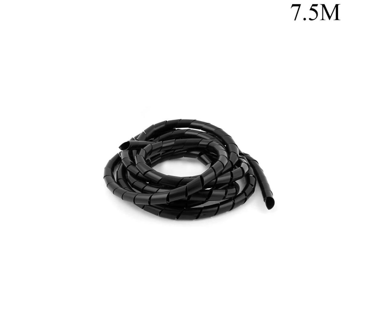 Cable Organizer | Flexible Spiral | 16mm | 7.5M | Black