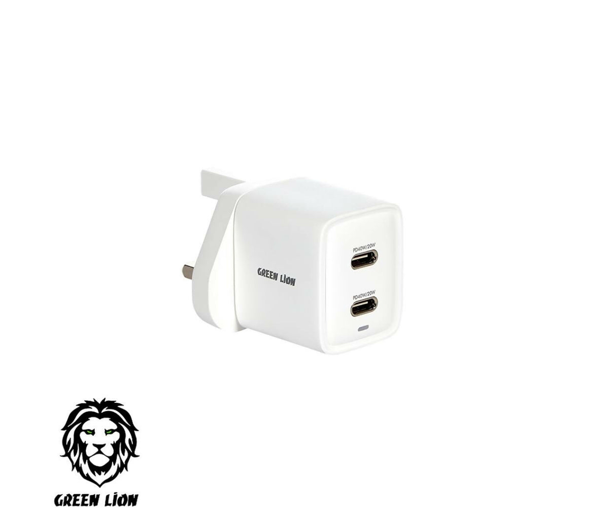 Mobile Charger | 40W | UK | Green Lion