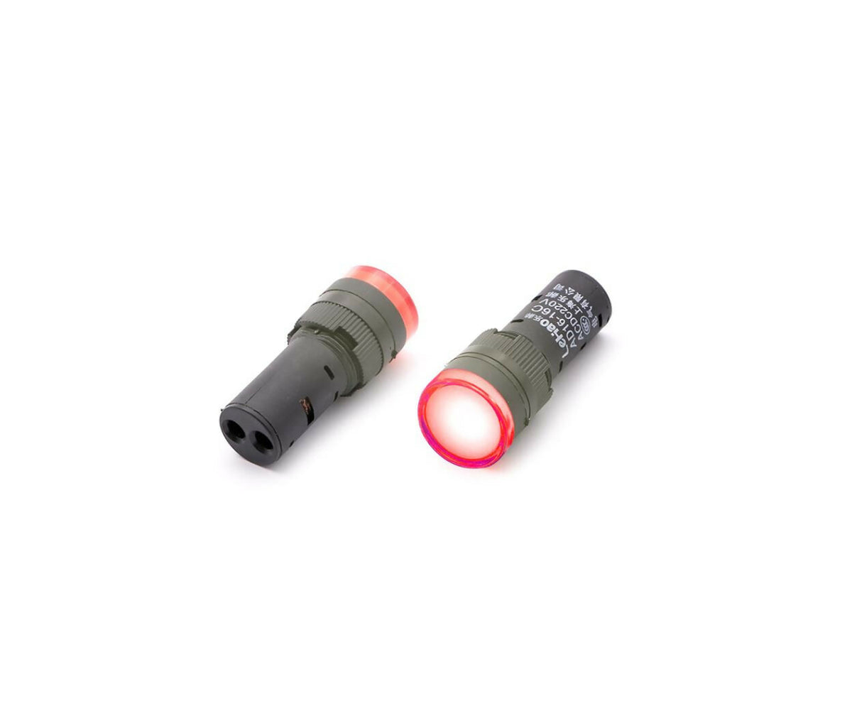 LED Indicator | 220V | 19mm - 16mm | Red | AD16-16C
