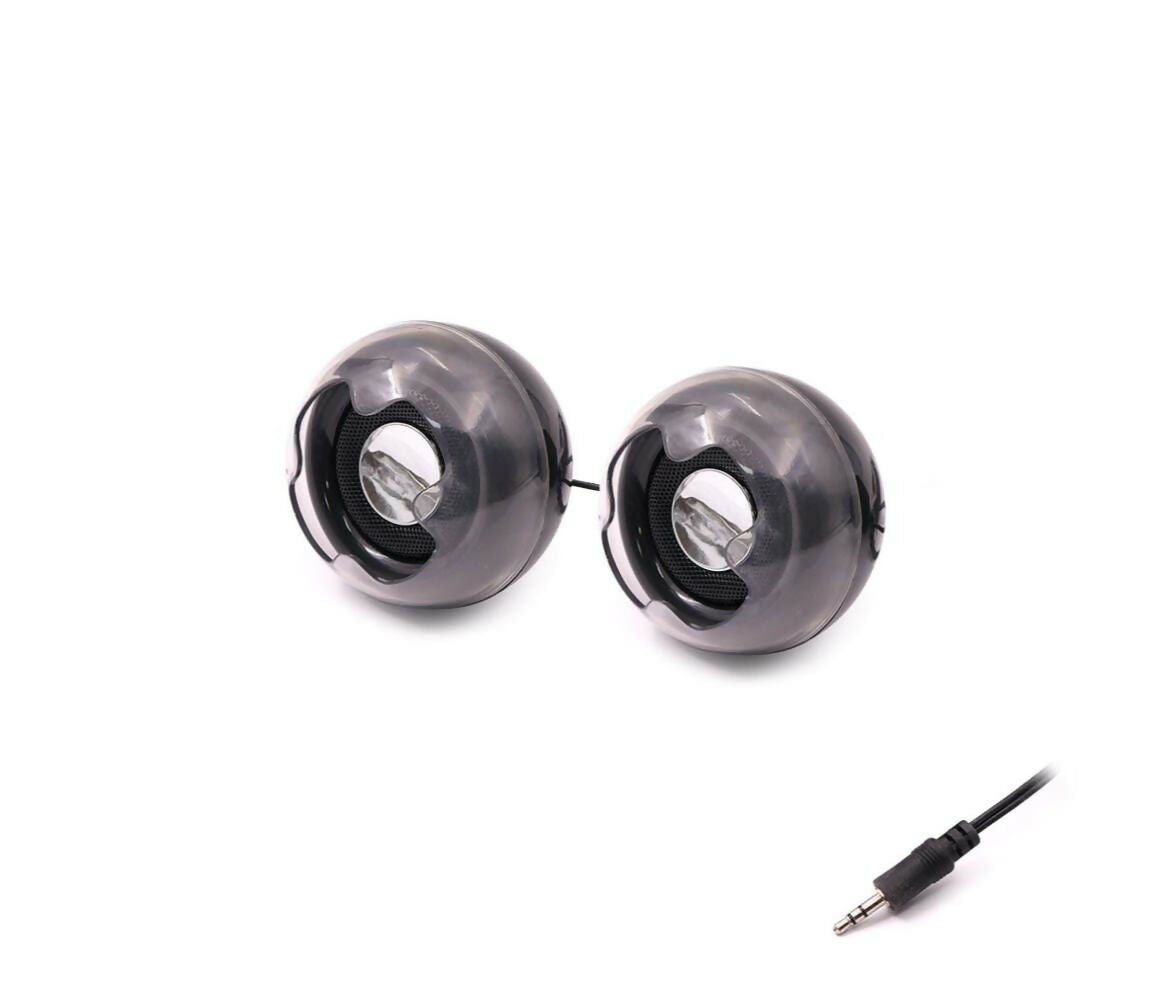 Computer Accessories | Speaker | Wired | AUX | Round