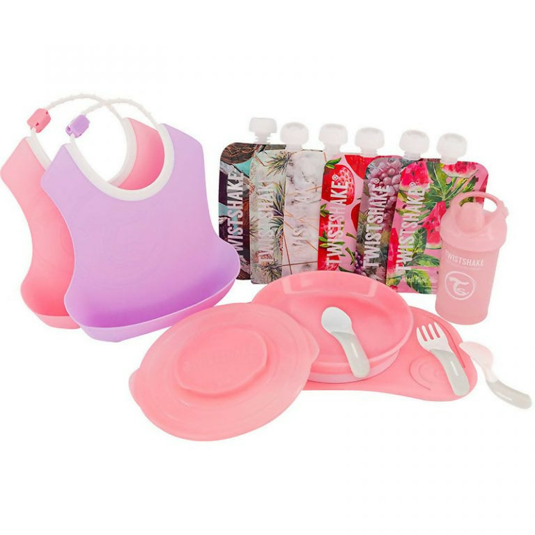 Twistshake Tableware Bundle Girl