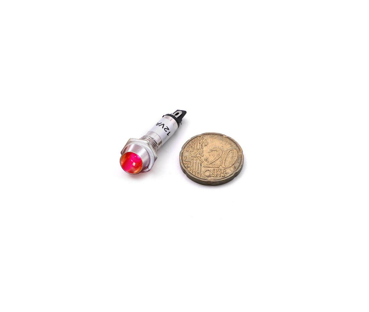 LED Indicator | 12V | 8mm | Red
