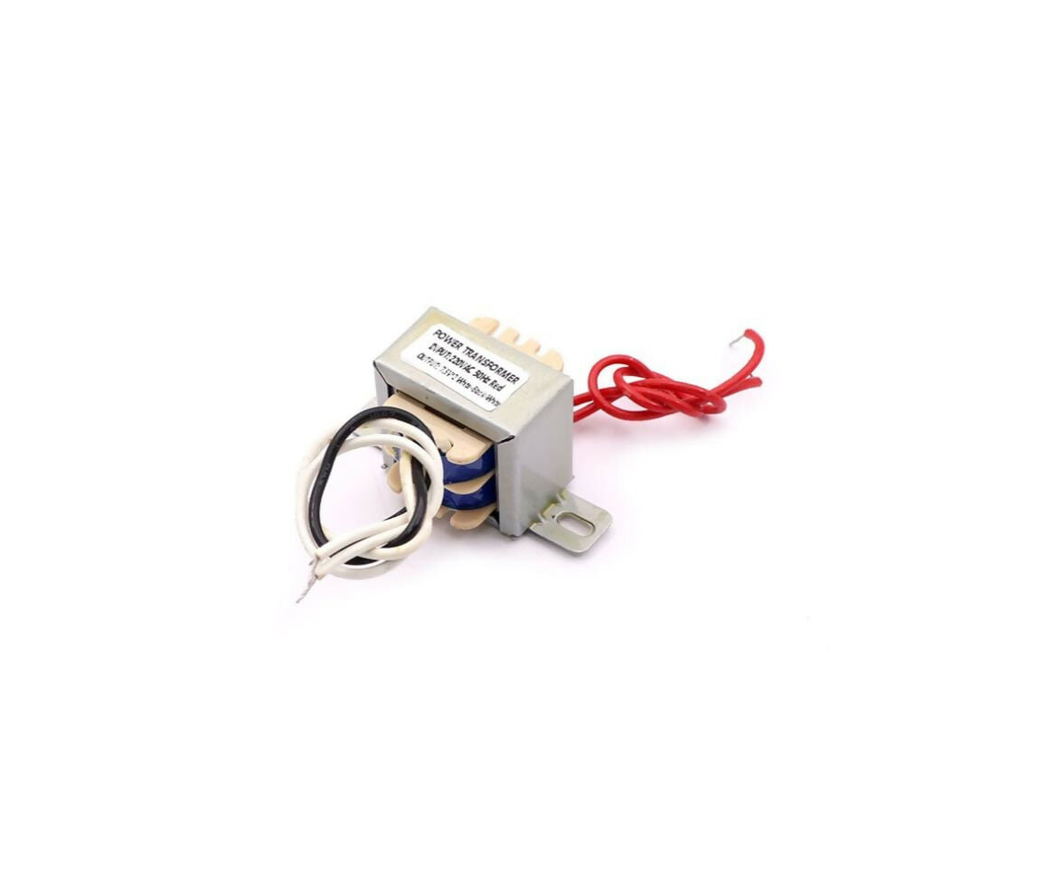 Transformer AC | 220V - 2x 7.5V | 1VA