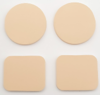Powder Sponge Mixed 4 Pcs