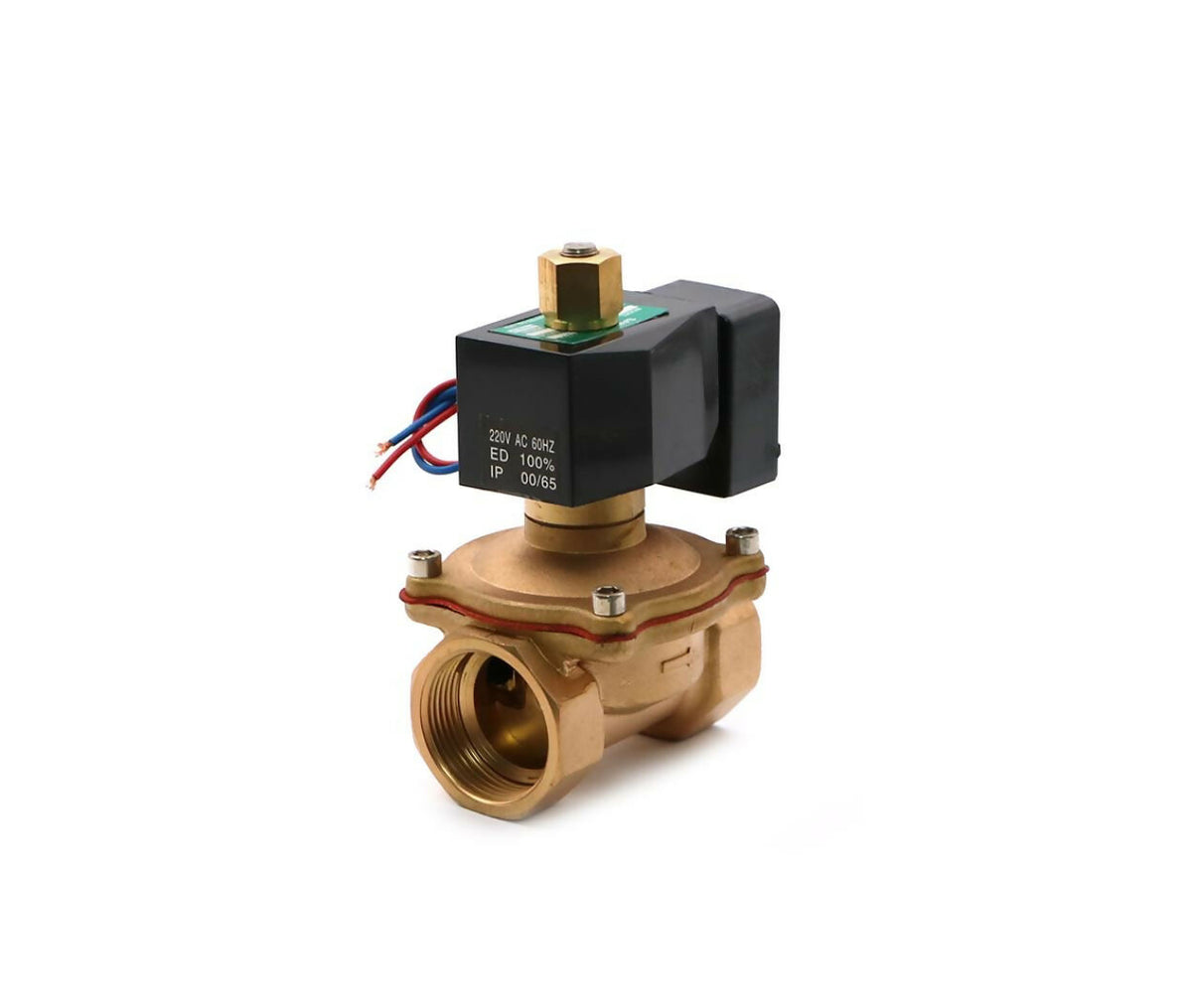 Solenoid Valve | 2-Way | 220V | 1 1/4" | Normal Open | San Ye