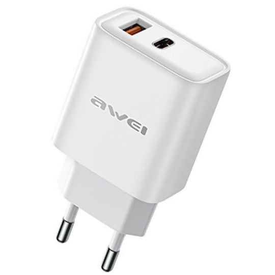 Awei Power Adapter WHITE