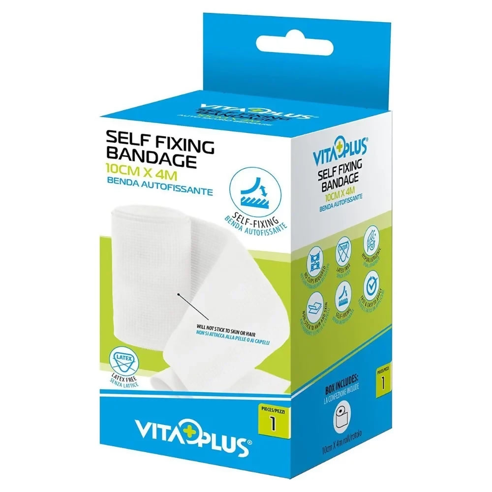 Cohesive Self Fixing Bandage 10 Cm X 4 M