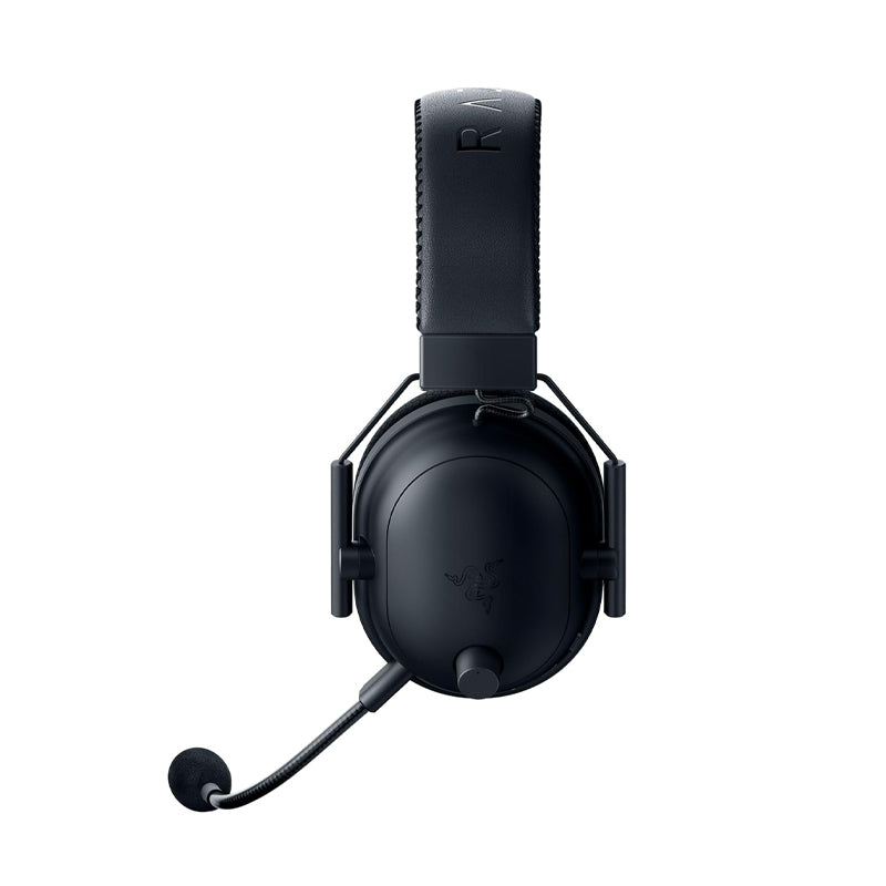 Razer BlackShark V2 Pro Wireless Gaming Headset: THX 7.1 Spatial Surround Sound - 50mm Drivers - Detachable Mic - for PC, PS5, PS4, Switch, Black
