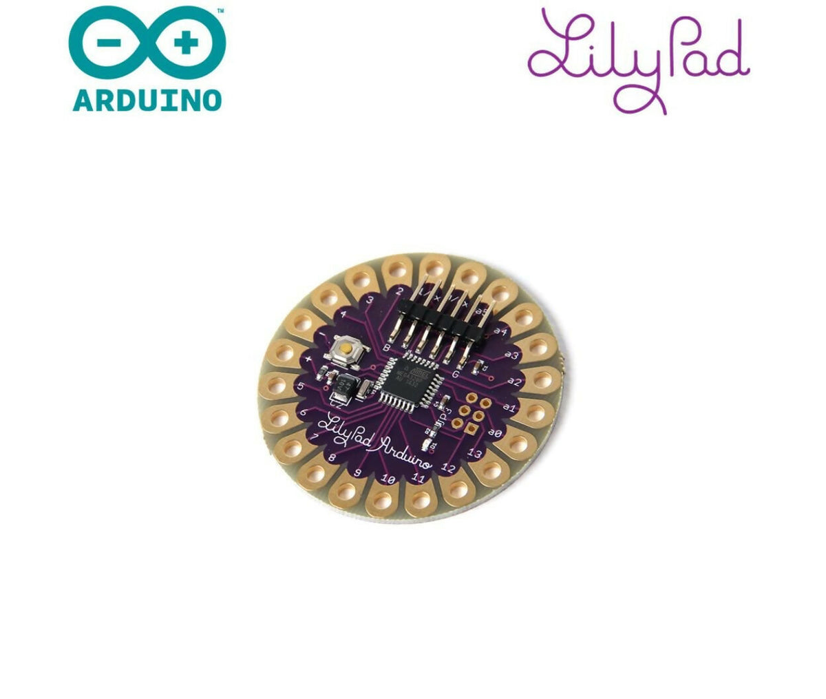 Wearable E-Textile LilyPad | Arduino Simple Board | ATmega328