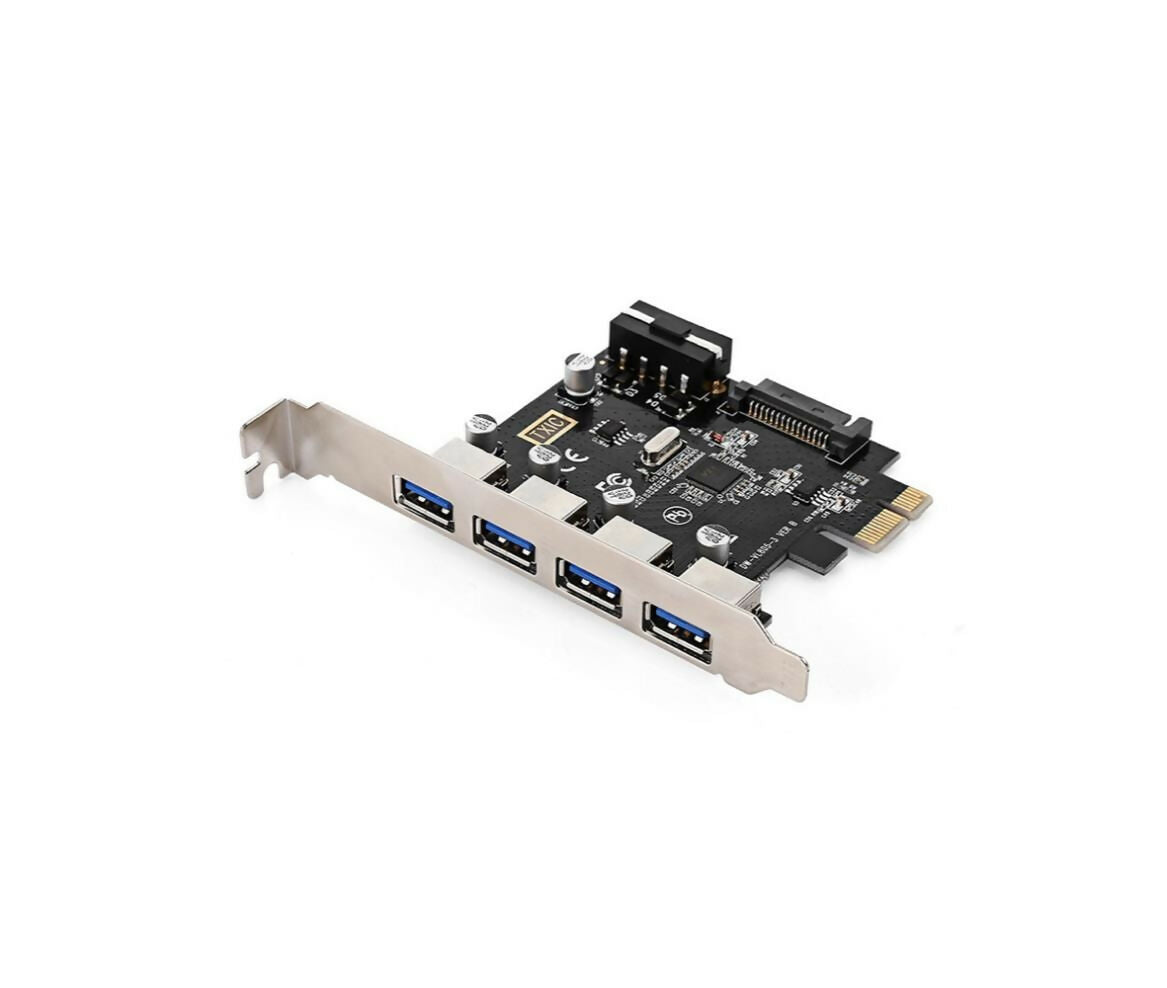 Computer Card | PCI Express - USB 3.0 | 4-Port