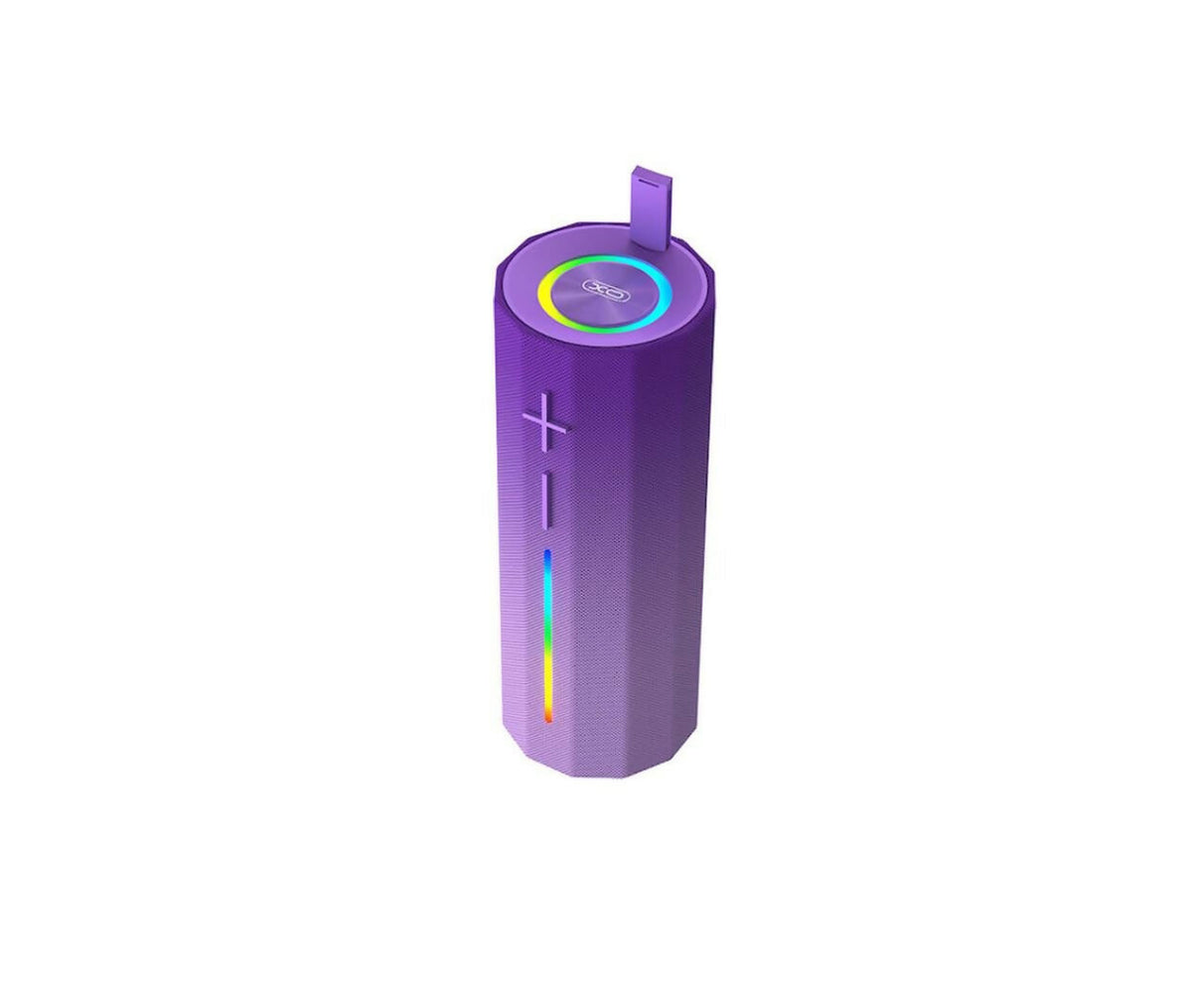 Hidden Carrying Handle Cylinder LED Dazzle Speaker, Playtime: 5 hours, Charging Time: 5 hours, Bluetooth Distance: less than 10m