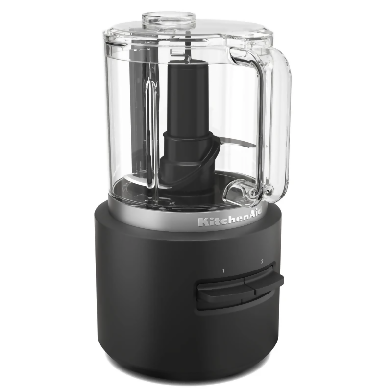 KitchenAid Cordless Chopper, Full SKU With Battery - Black Matt