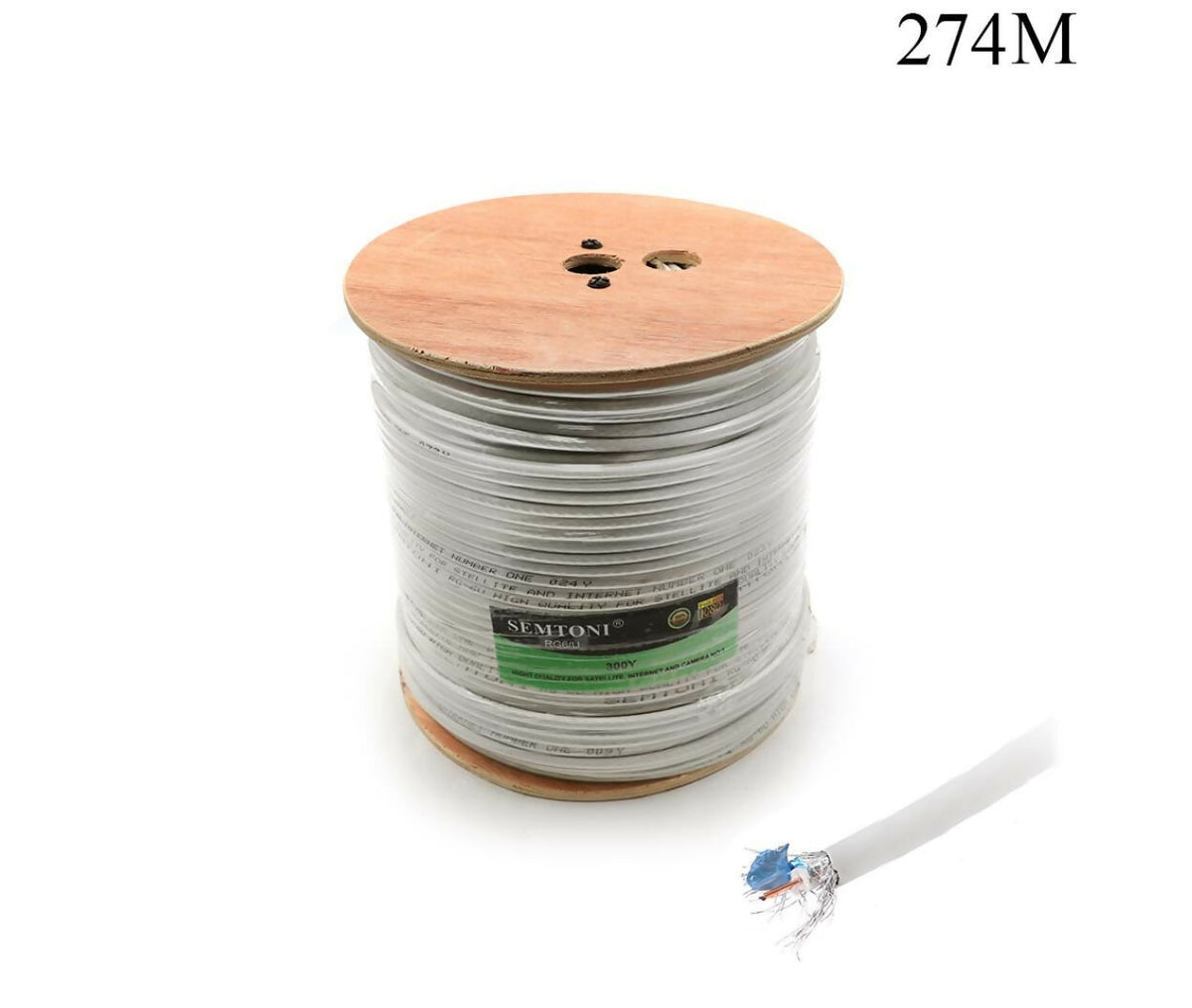 Coaxial Cable | RG-6 | 75 Ohm | 274M