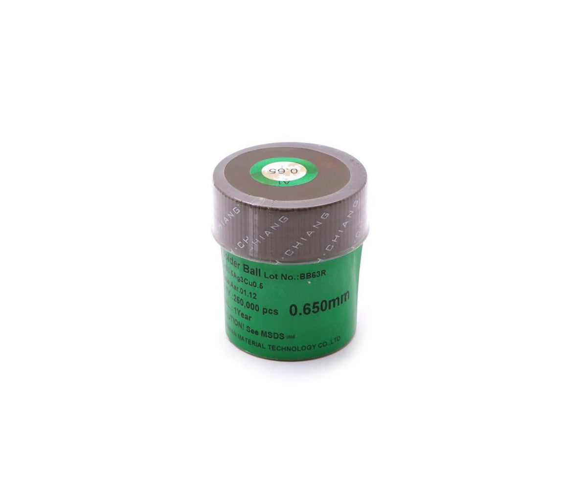 Solder Ball | BGA | 0.65mm | Lead Free