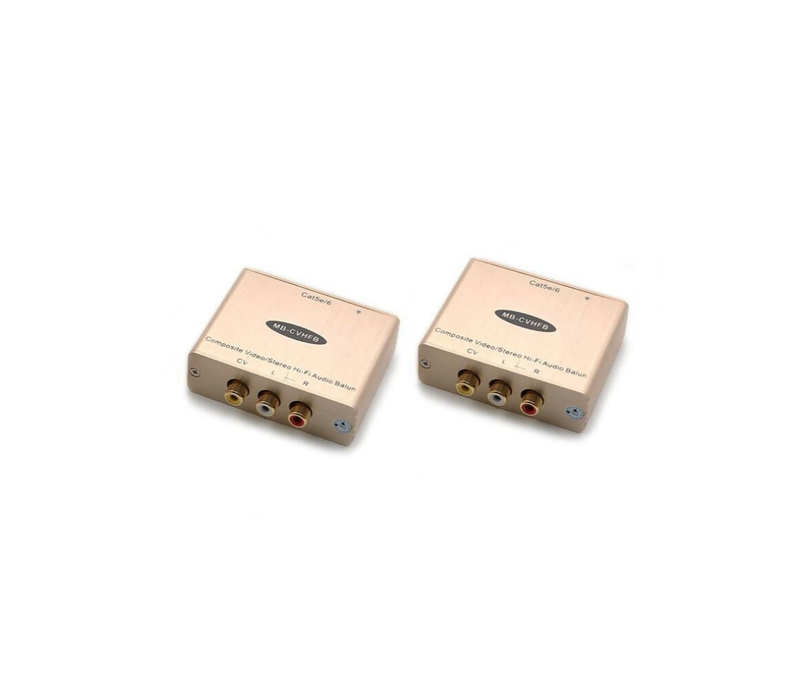 Audio Video Extender | RCA | Over Lan | Transmitter | 1000M