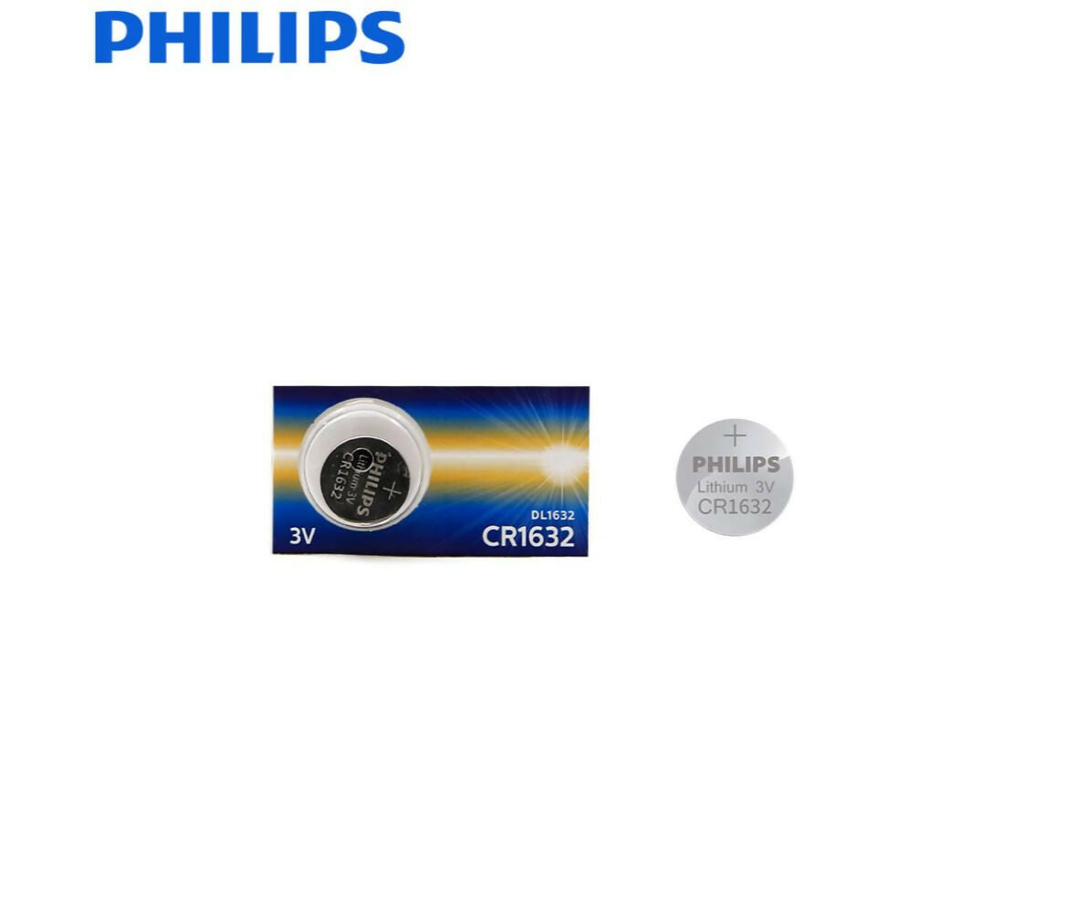 Lithium Coin Battery | CR1632 3V | Philips
