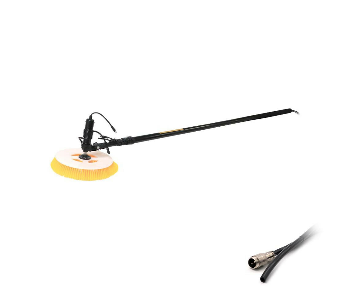 Solar Accessories | Electric Pump & 1x Cleaning Bruch 35cm | 11M Water Pipe | 7.5M Pole Post