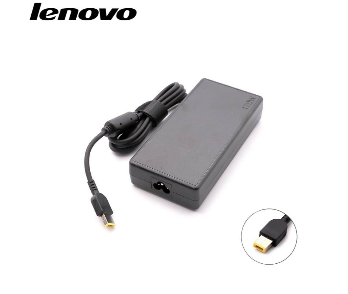 Laptop Power Adapter | DC 20V 8.5A 170W | Square | Lenovo Thinkpad Original