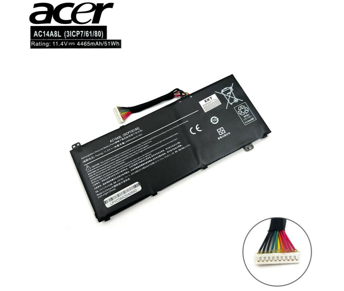 Laptop Battery | 11.4V 4.4Ah | Compatible With Acer AC14A8L