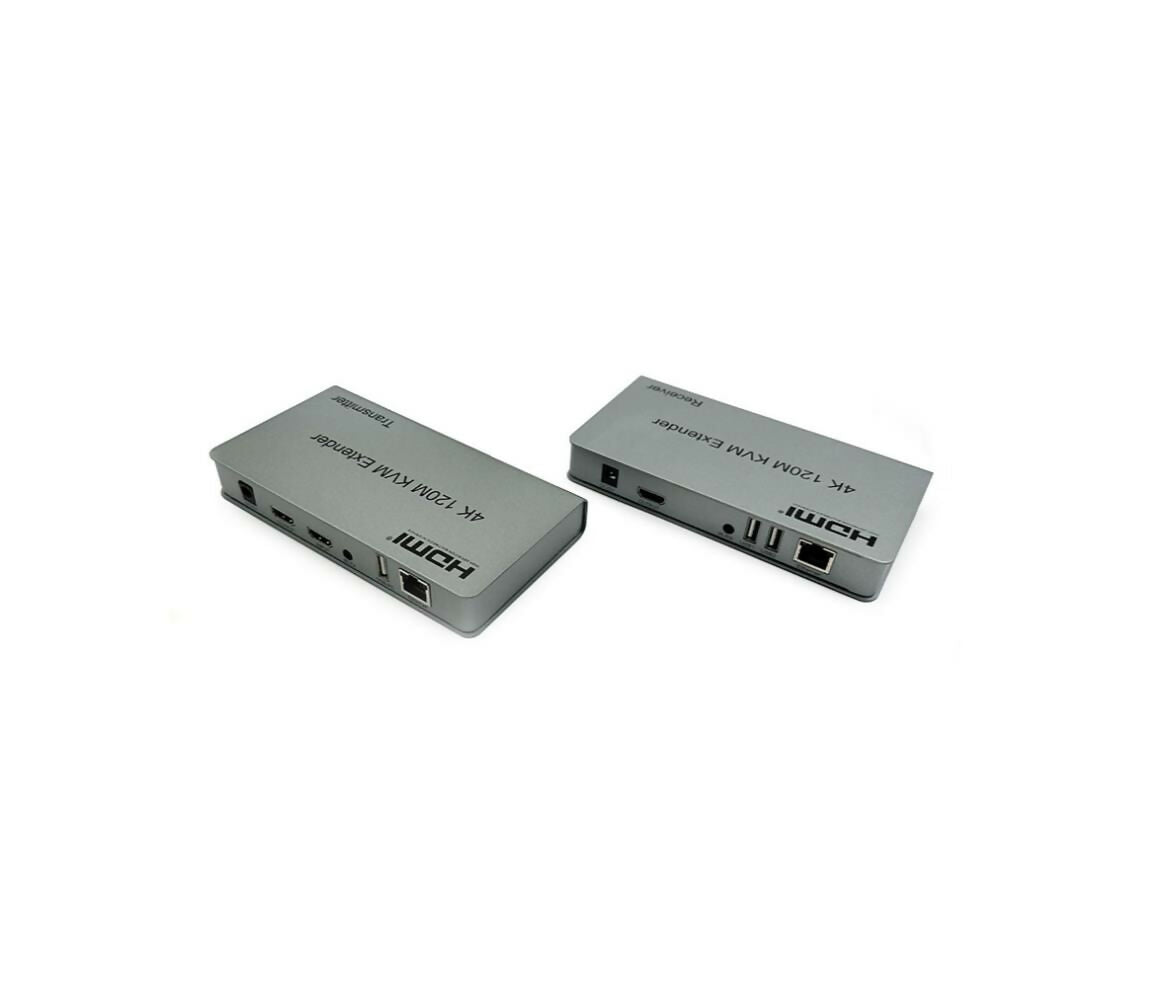 Extender KVM | HDMI & USB | Over Lan | Transmitter & Receiver | 120M