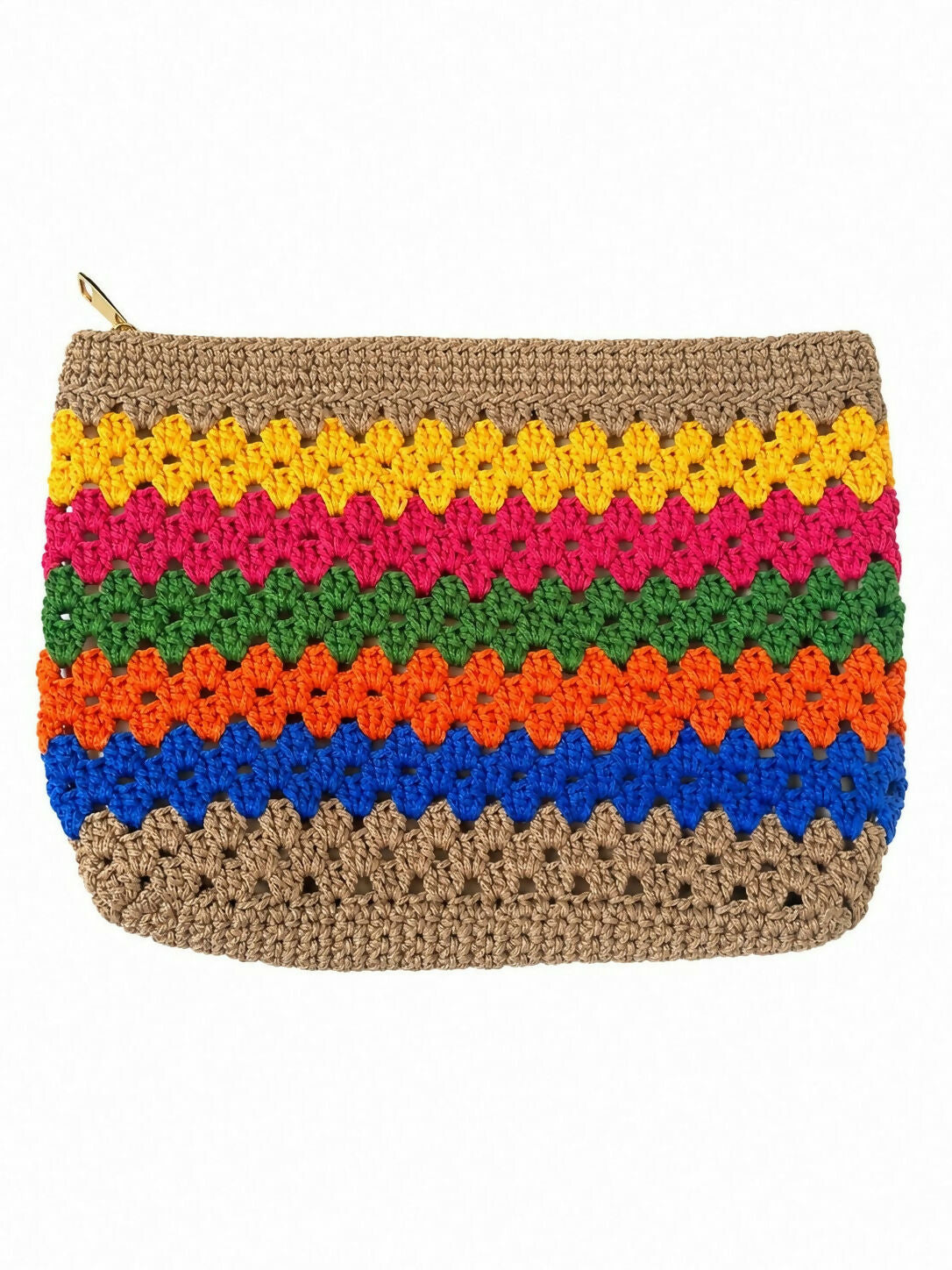 The multicolored pouch