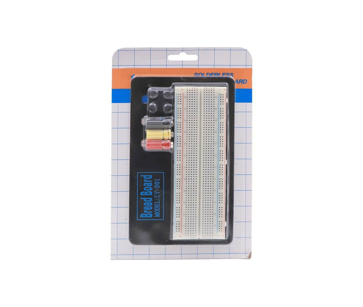 Breadboard | Solderless | Externally Powered | 830 Tie-Point | BB-102B